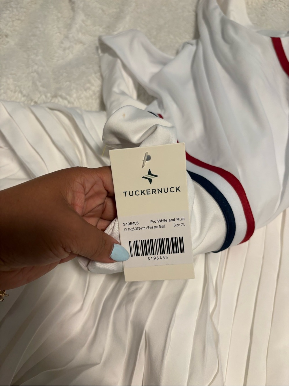 Tuckernuck Athletic White Mini Dress - Picture 9 of 9